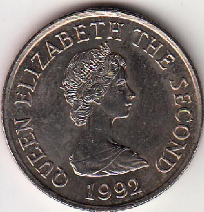 Beschrijving: 10 Pence  ST.MARTIN